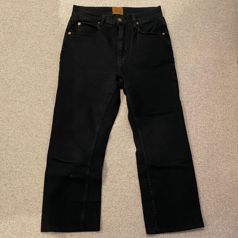 Jamie Haller Black Jeans, sz 27 (hemmed)